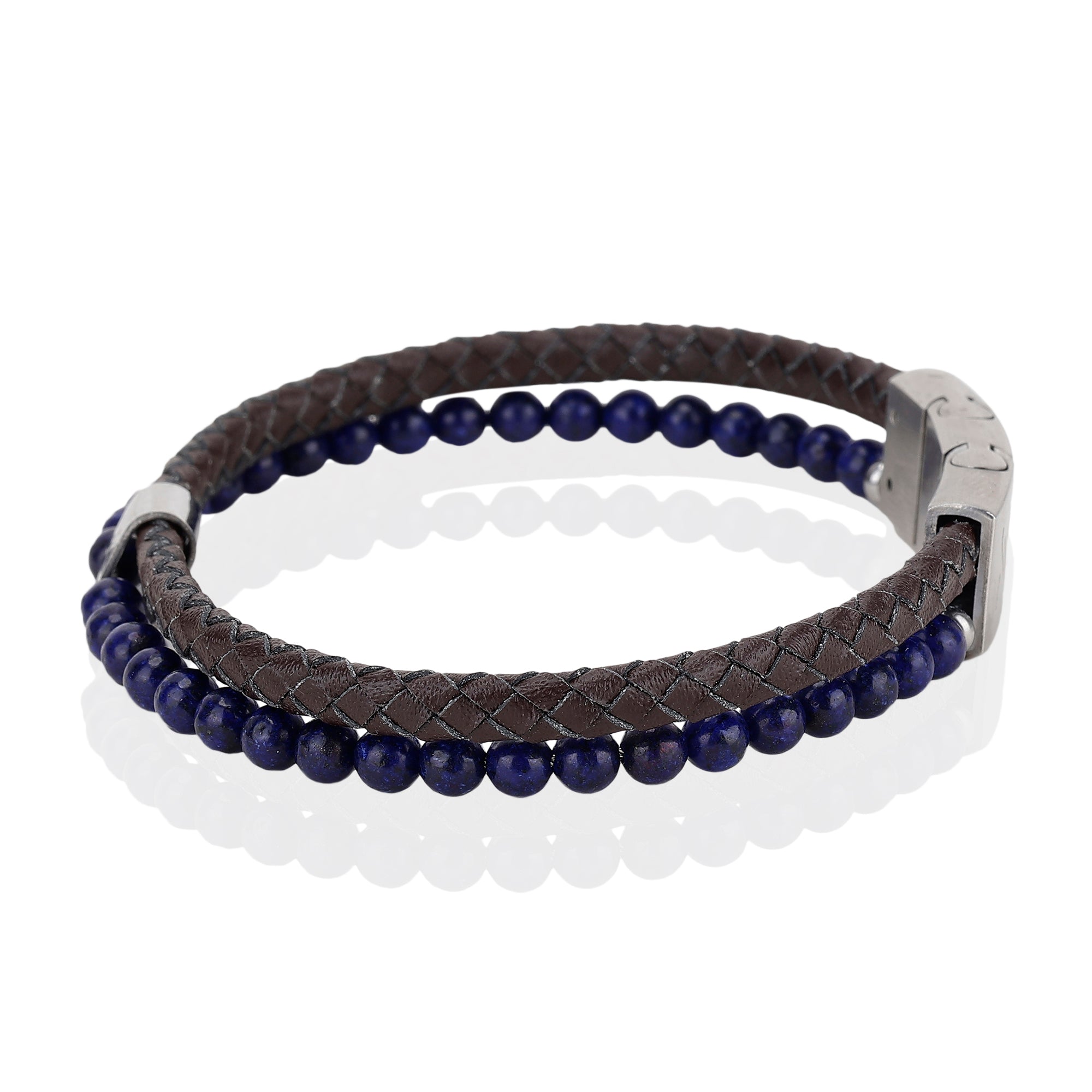Daniel Klein Brown Color Bracelet For Men