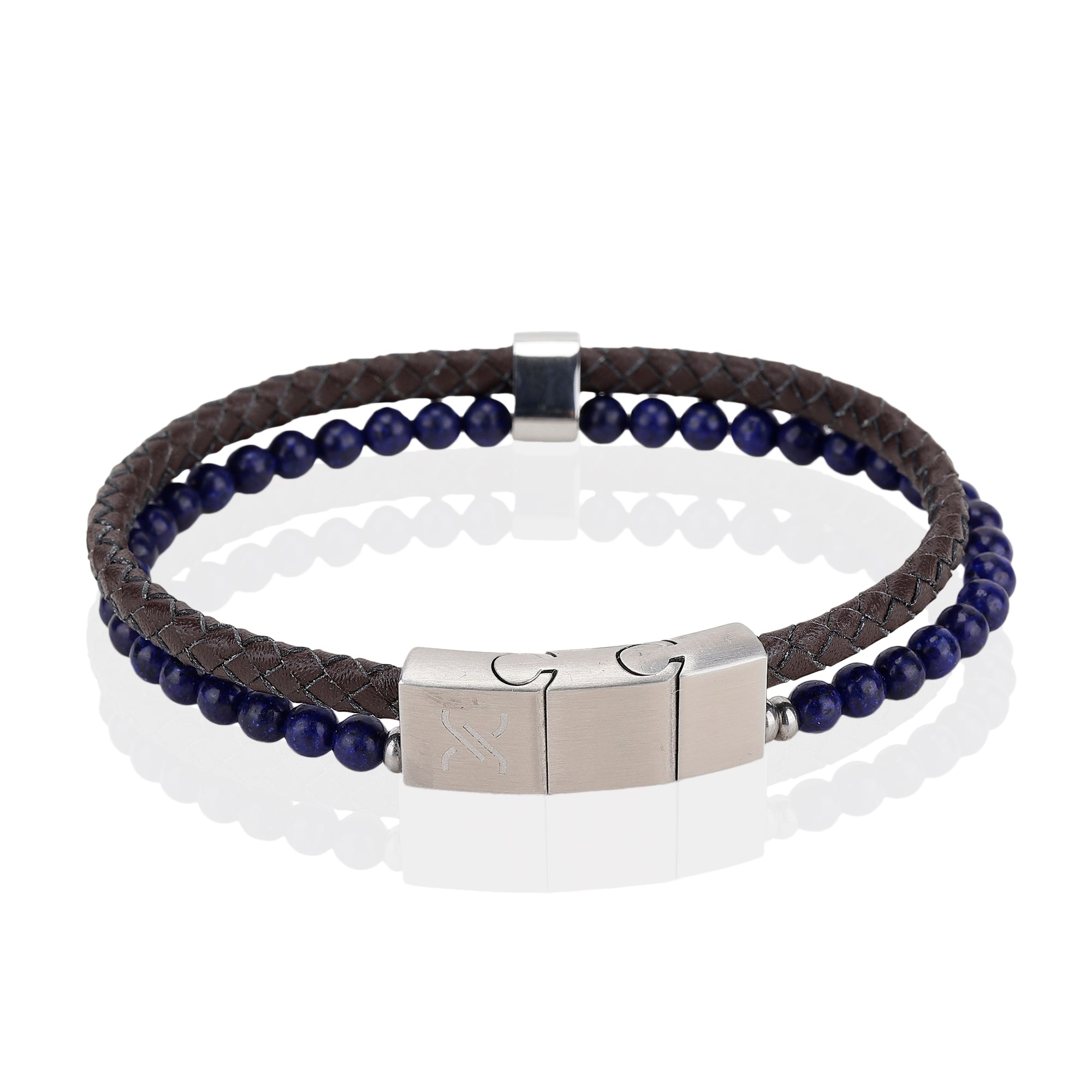 Daniel Klein Brown Color Bracelet For Men