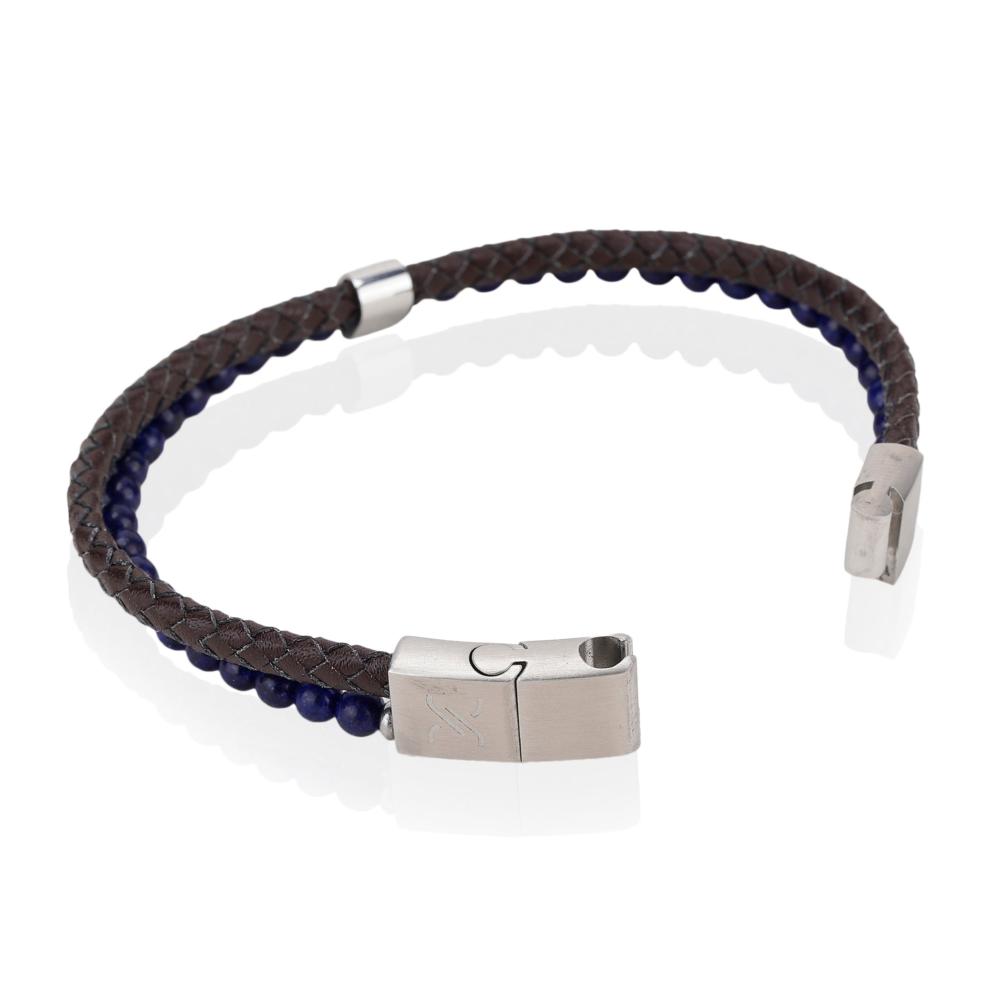Daniel Klein Brown Color Bracelet For Men