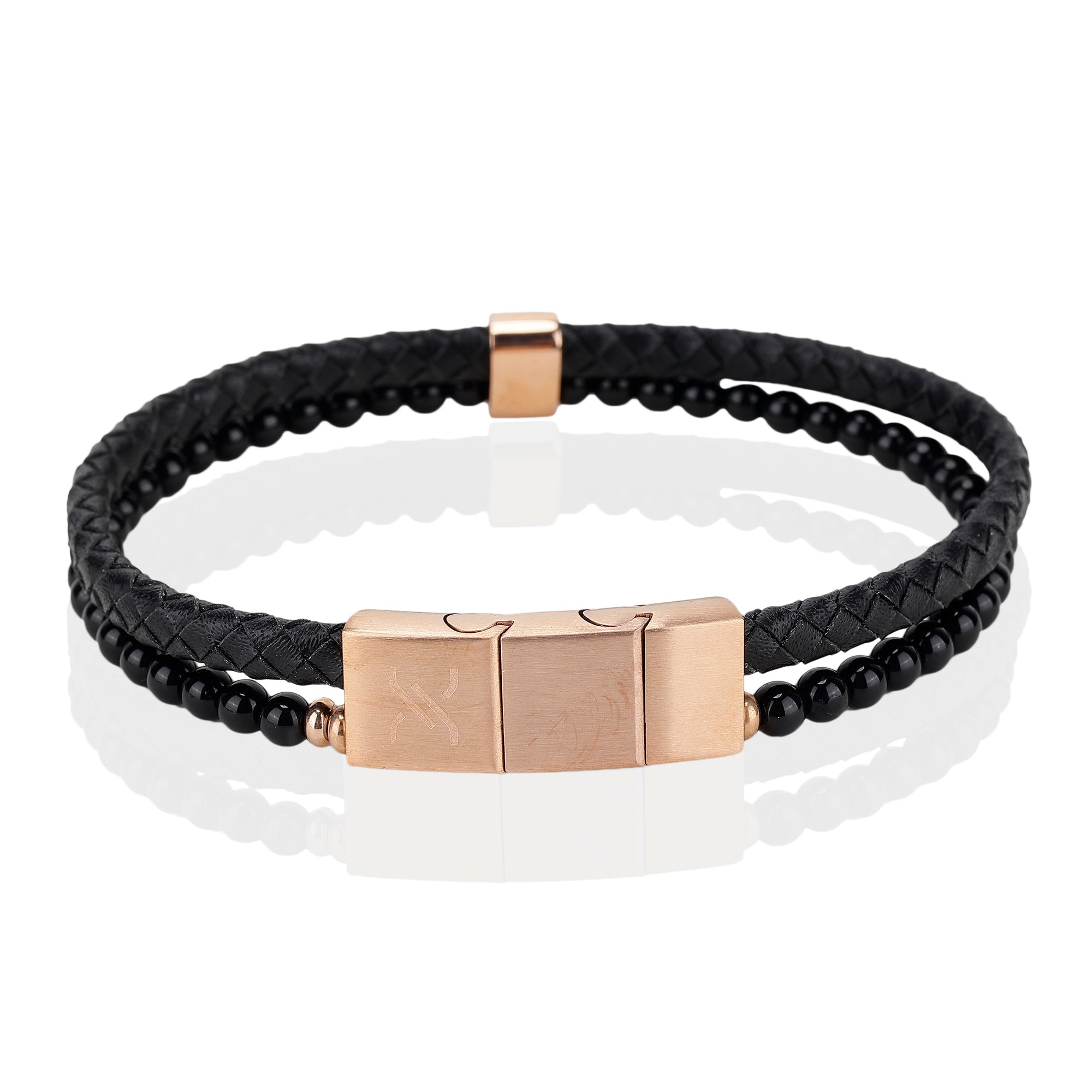 Daniel Klein Gold Color Bracelet For Men