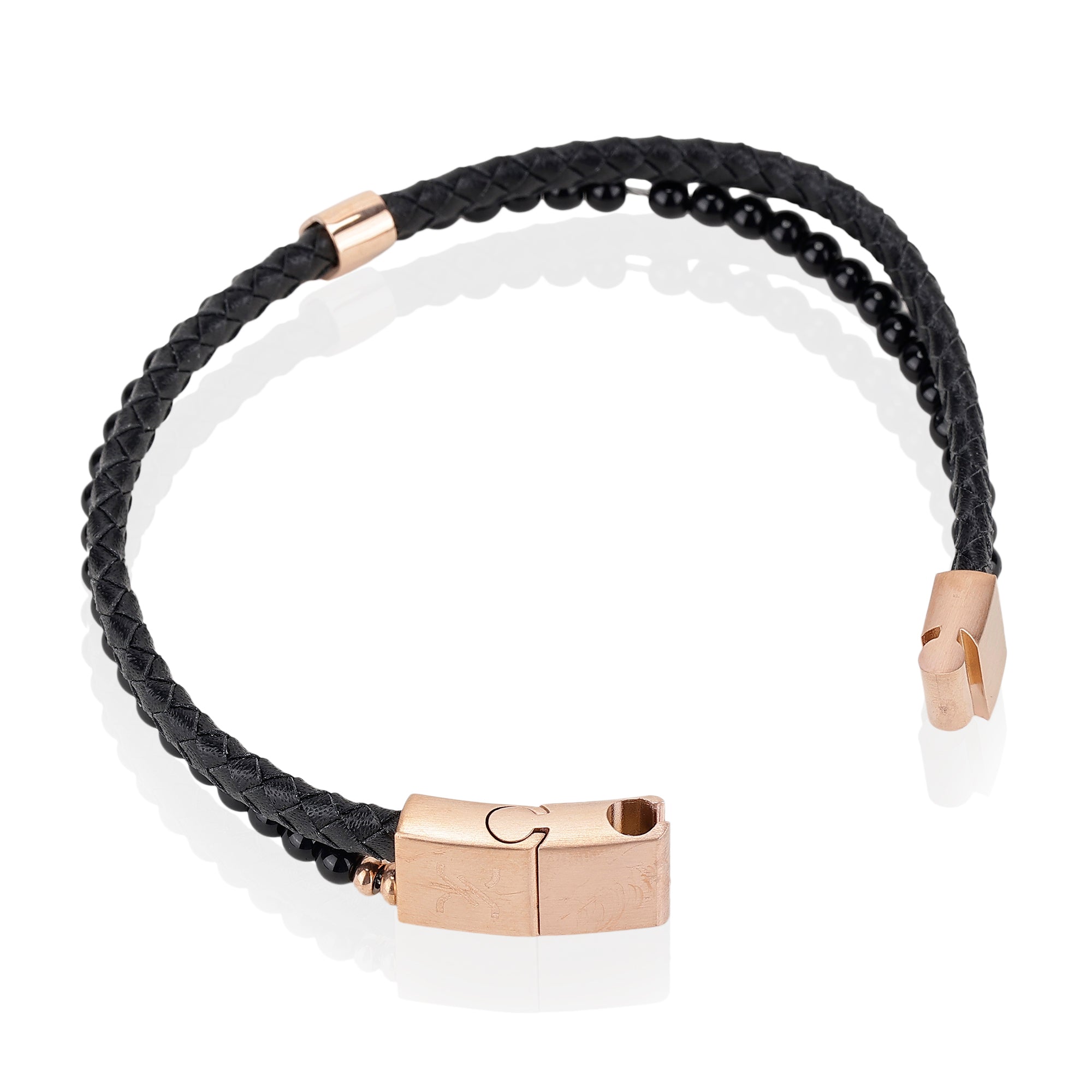 Daniel Klein Gold Color Bracelet For Men