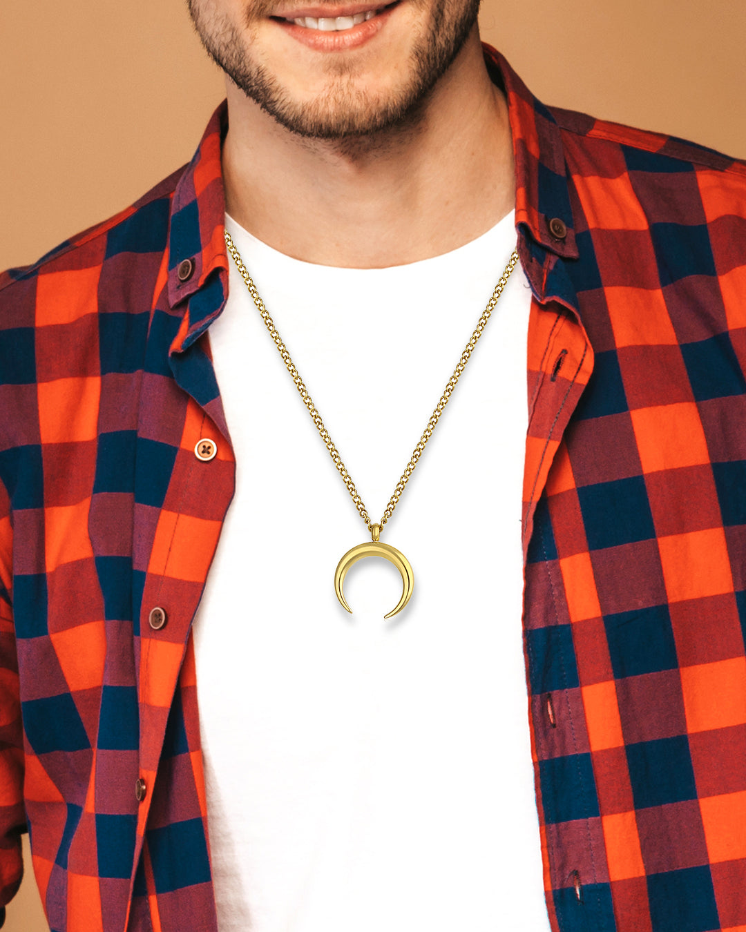 Daniel Klein Gold Color Necklace For Men