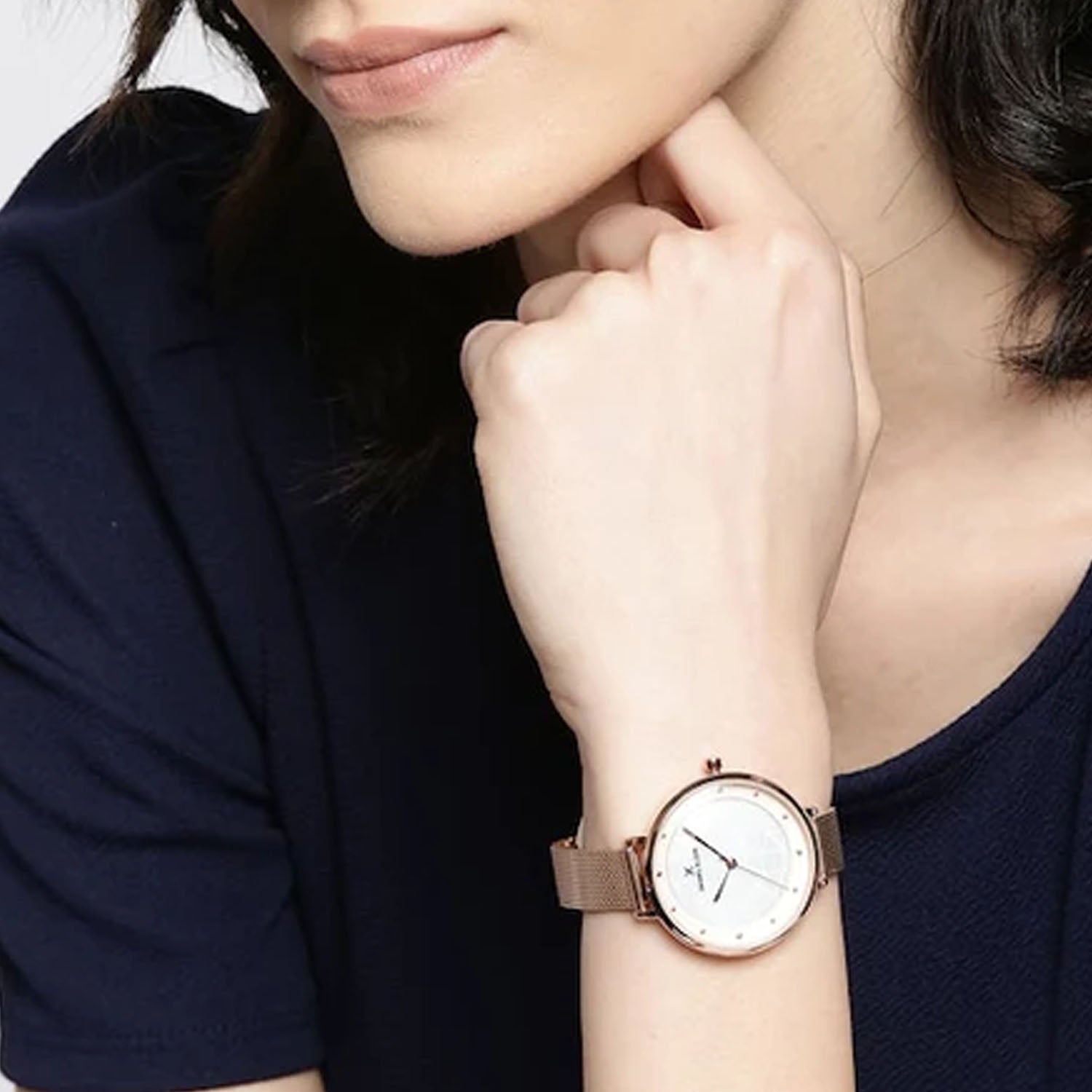 Daniel Klein Premium Women Silver Dial Watch