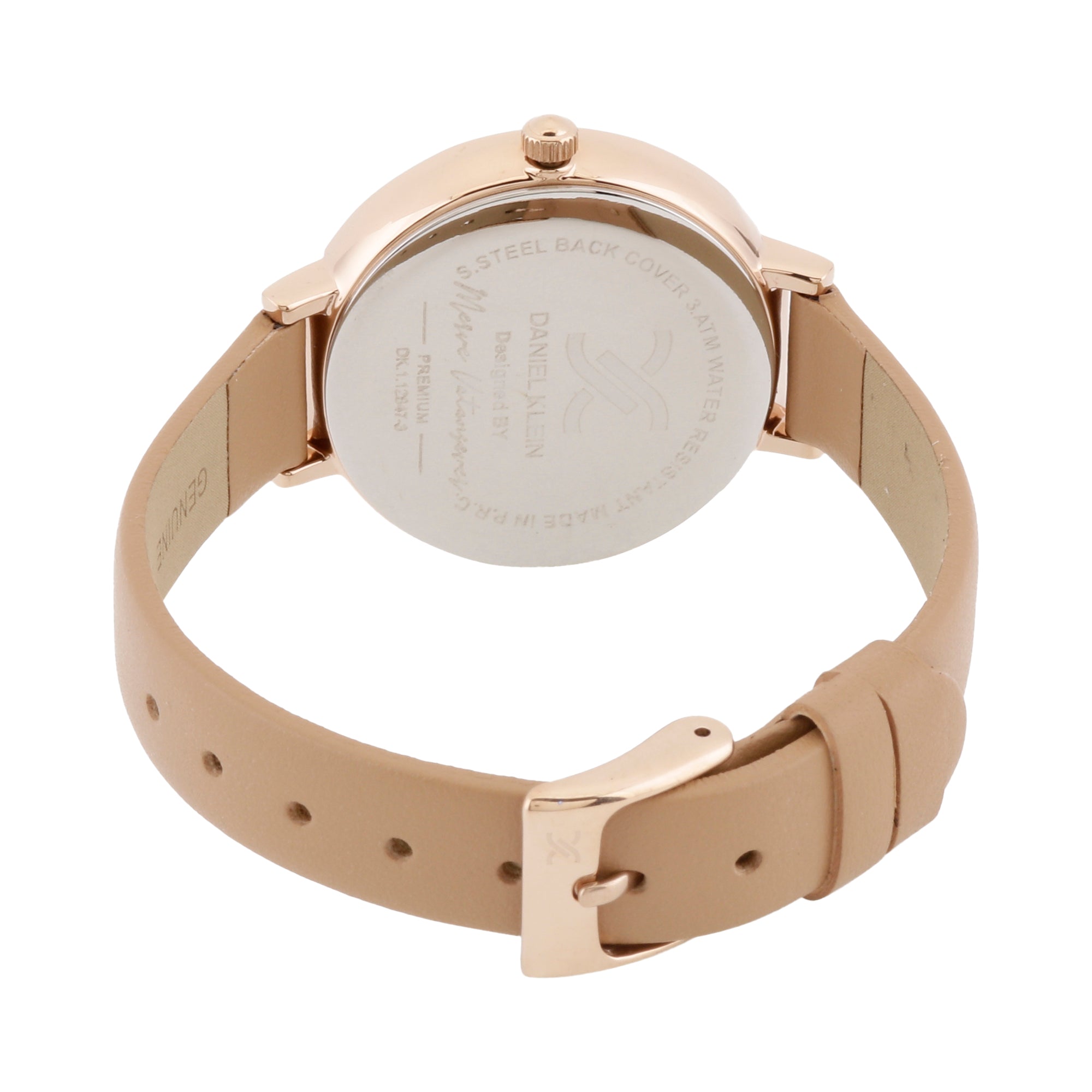 Daniel Klein Premium Women Rose Gold Dial Analogue Watch