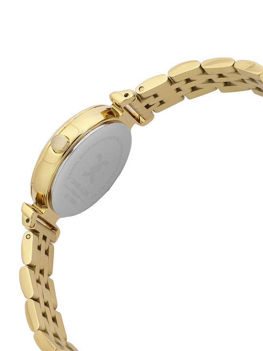 Daniel Klein Women Embellished Stainless Steel Bracelet Style Analogue Watch DK.1.13958-2