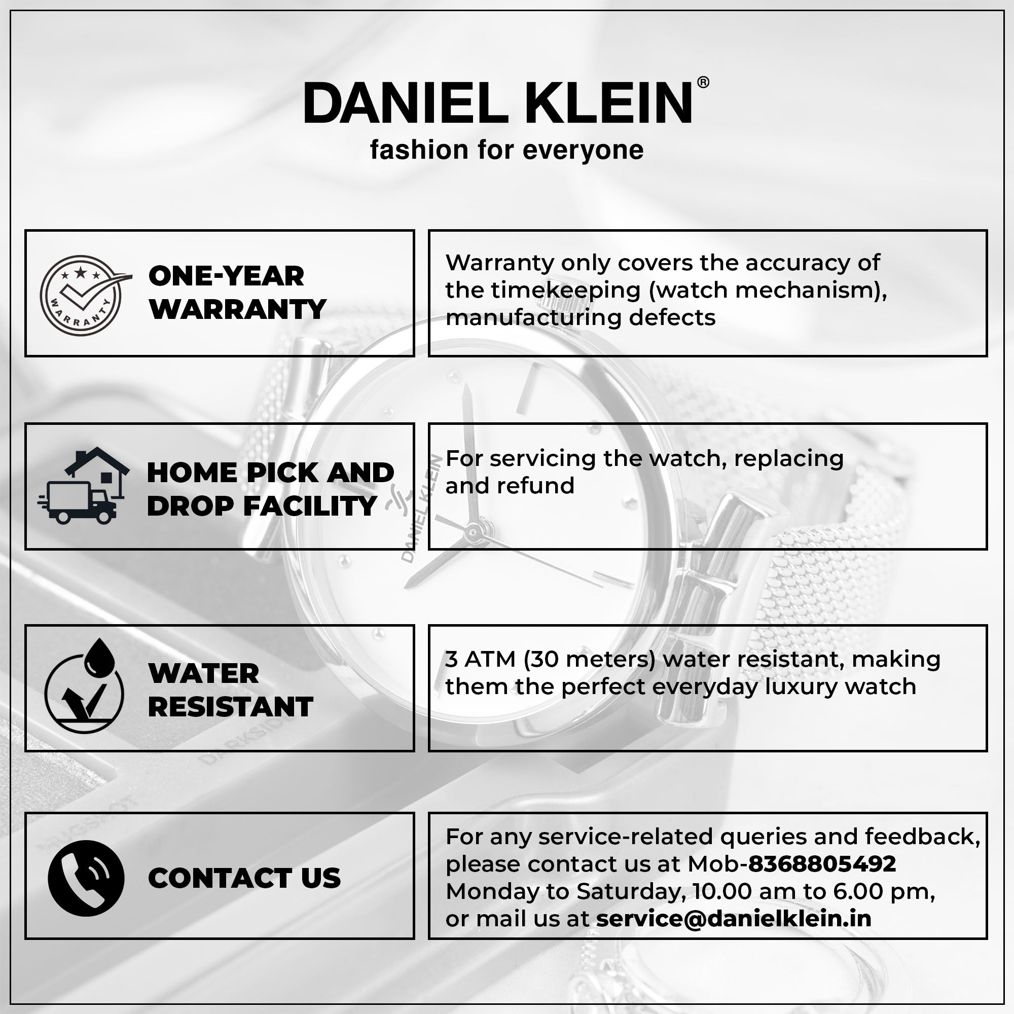 Daniel Klein Premium Women Silver Dial Watch