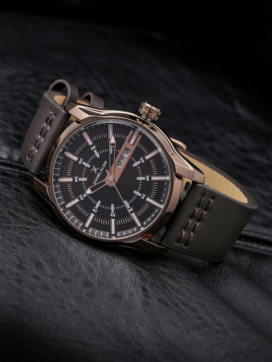 Daniel Klein Premium Men Brown Dial Watch