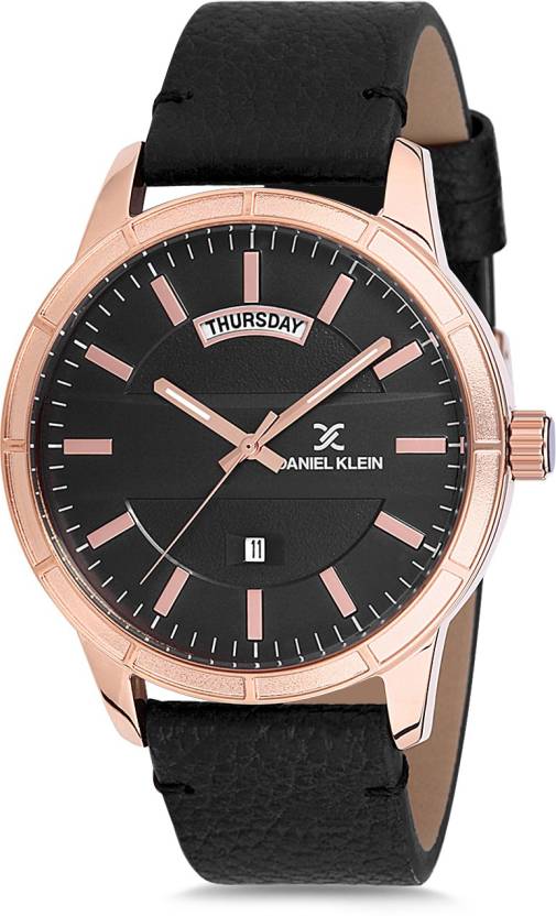 Daniel Klein Premium Men Gun Black Dial Watch