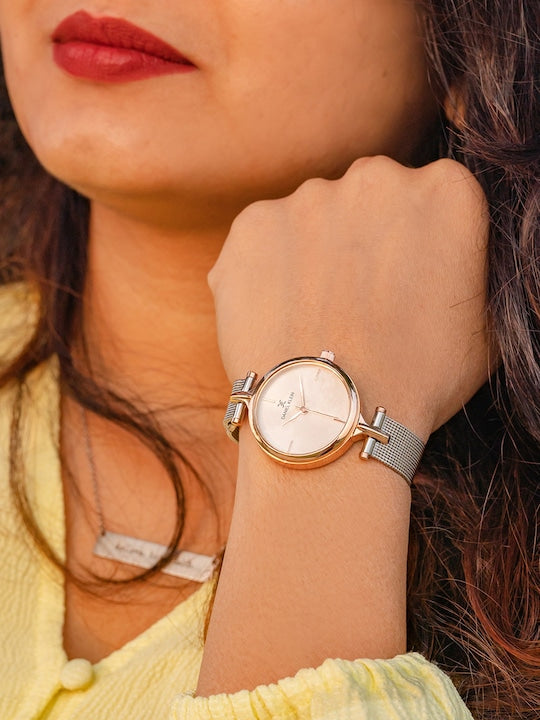 Daniel Klein Premium Women Silver Dial Watch
