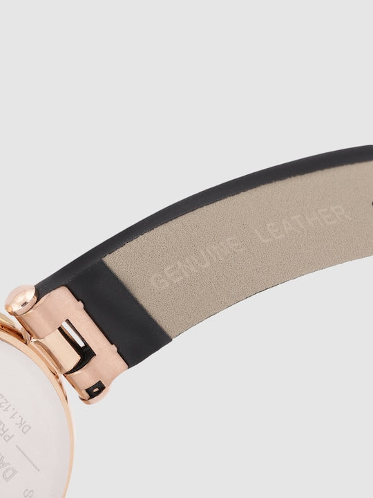 Daniel Klein Premium Women Gun Black Dial Watch
