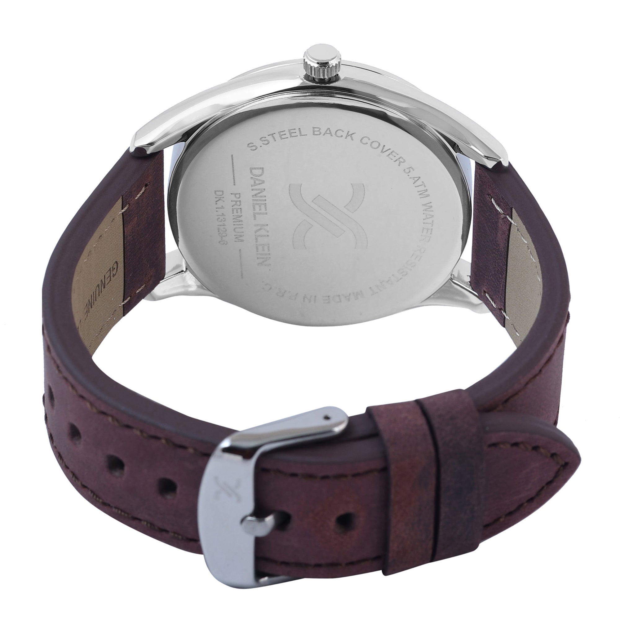 Daniel Klein Premium Men Gun Black Dial Watch