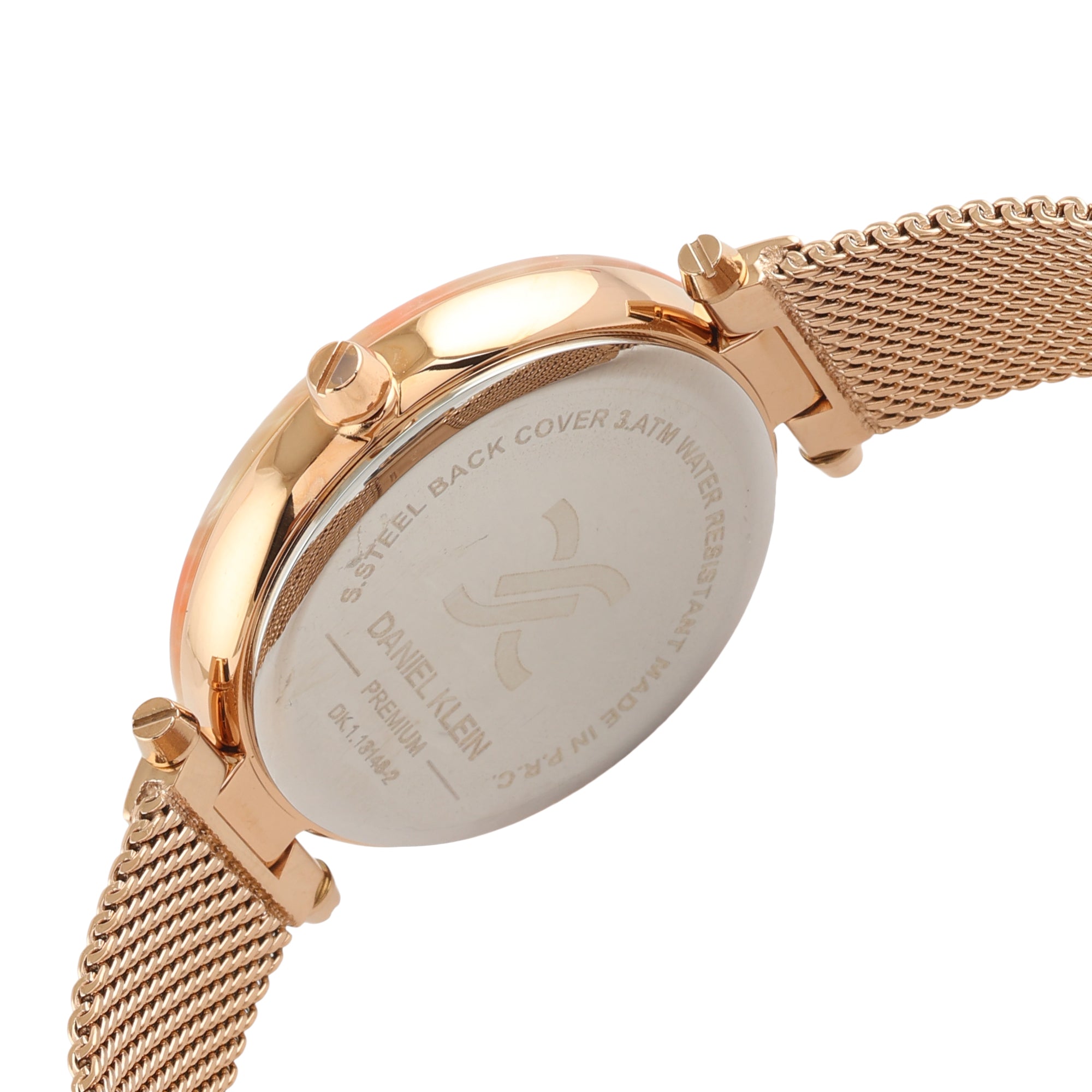 Daniel Klein Premium Women Rose Gold Dial Watch