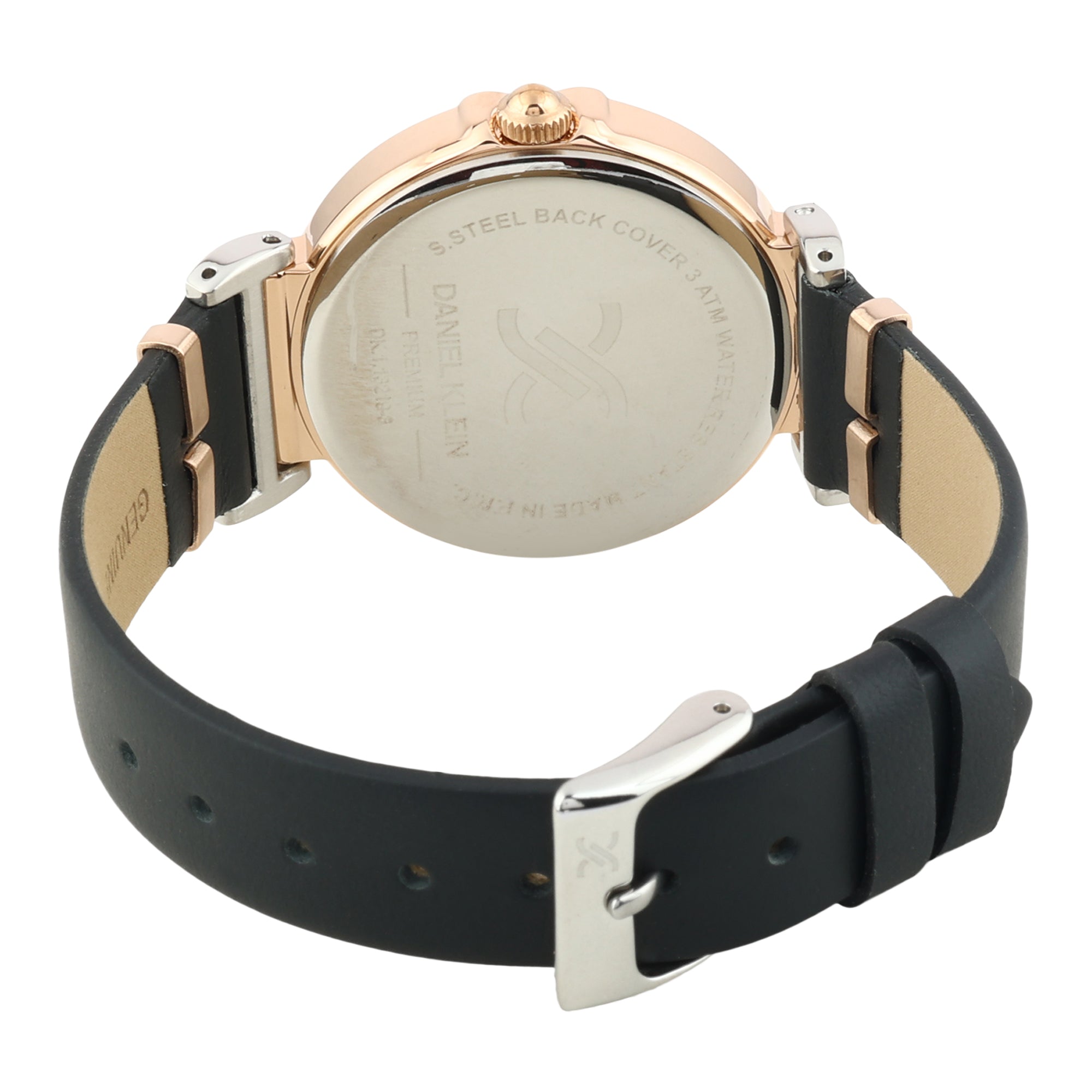 Daniel Klein Premium Women Gun Black Watch