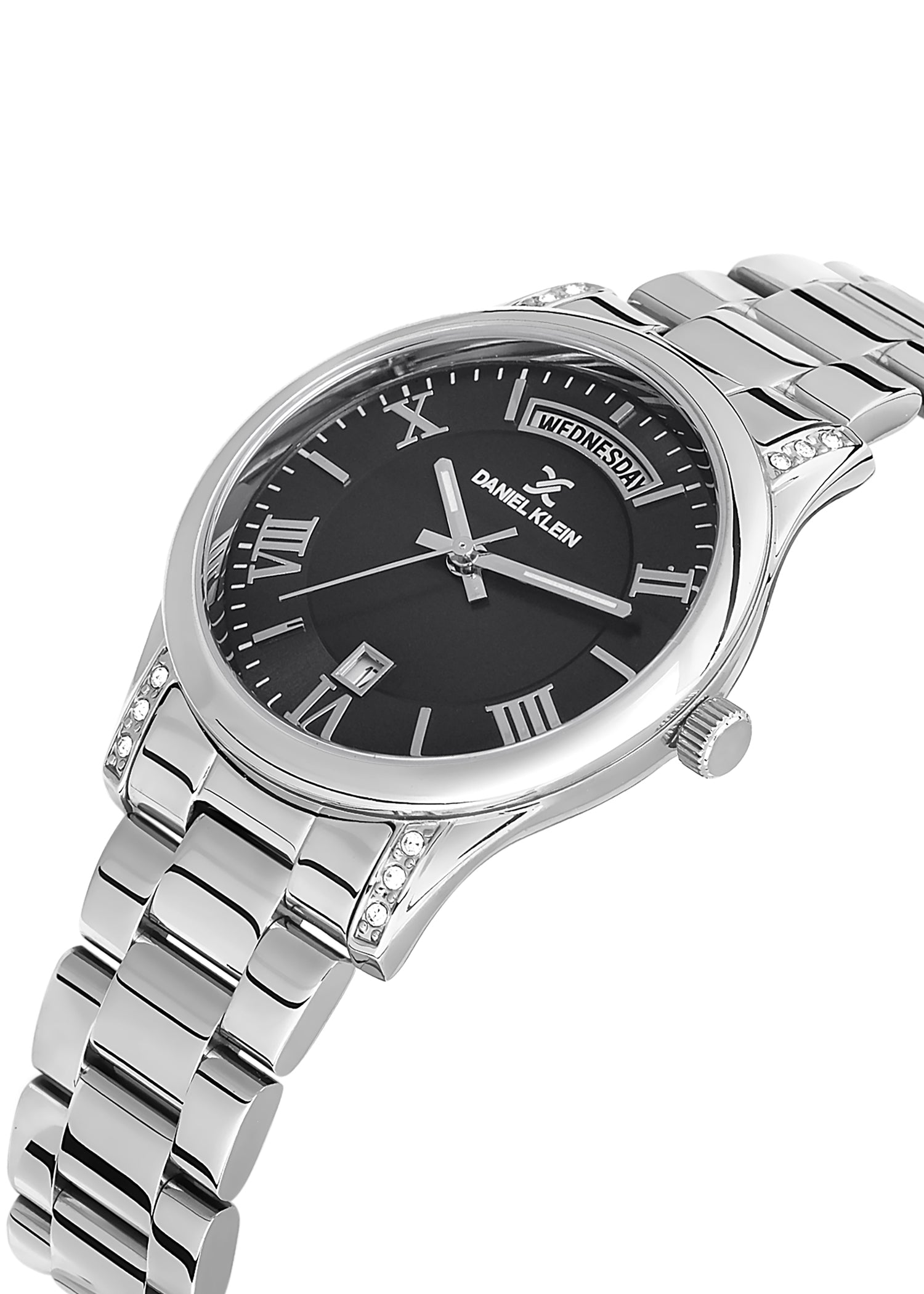Daniel Klein Premium Women Gun Black Watch