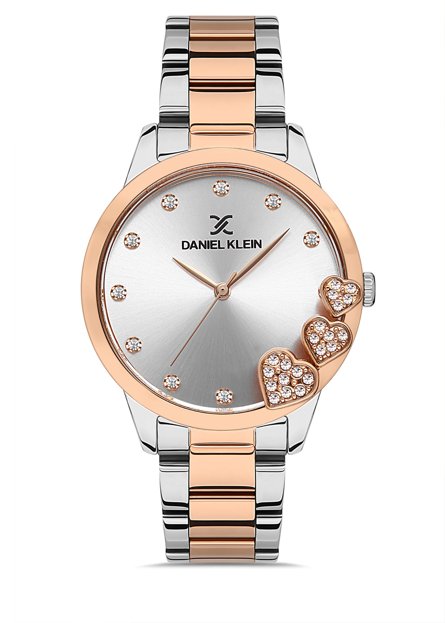 Daniel Klein Trendy Women Silver Watch