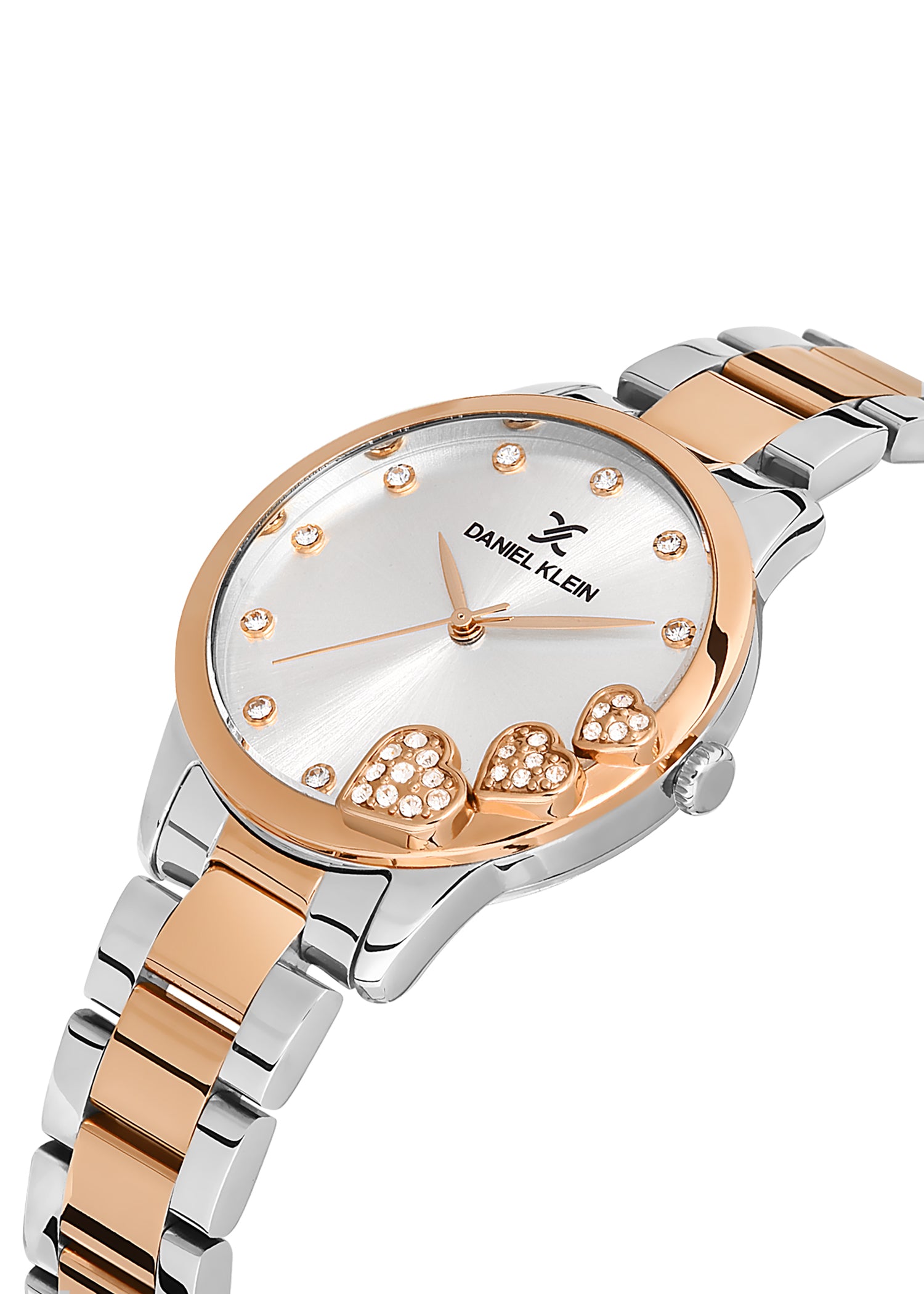 Daniel Klein Trendy Women Silver Watch