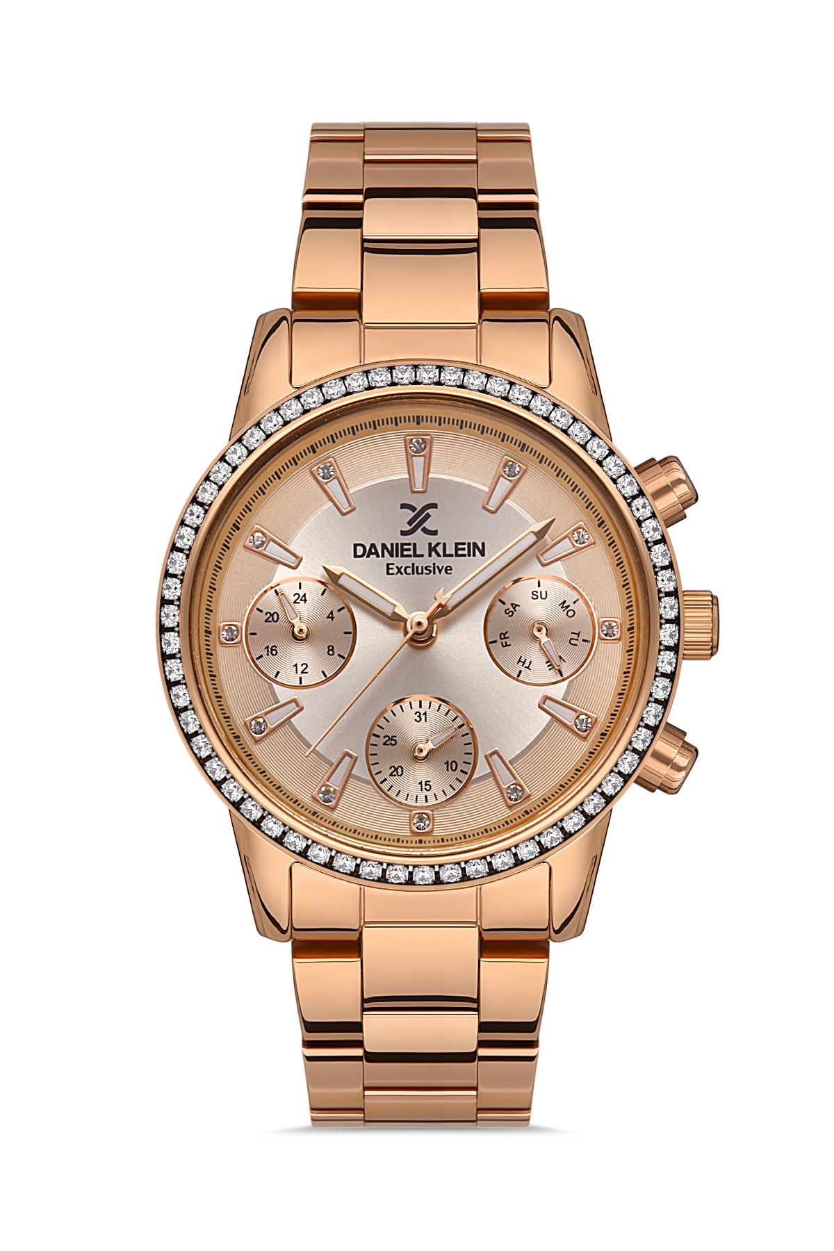 Daniel Klein Exclusive Women Rose Gold Watch