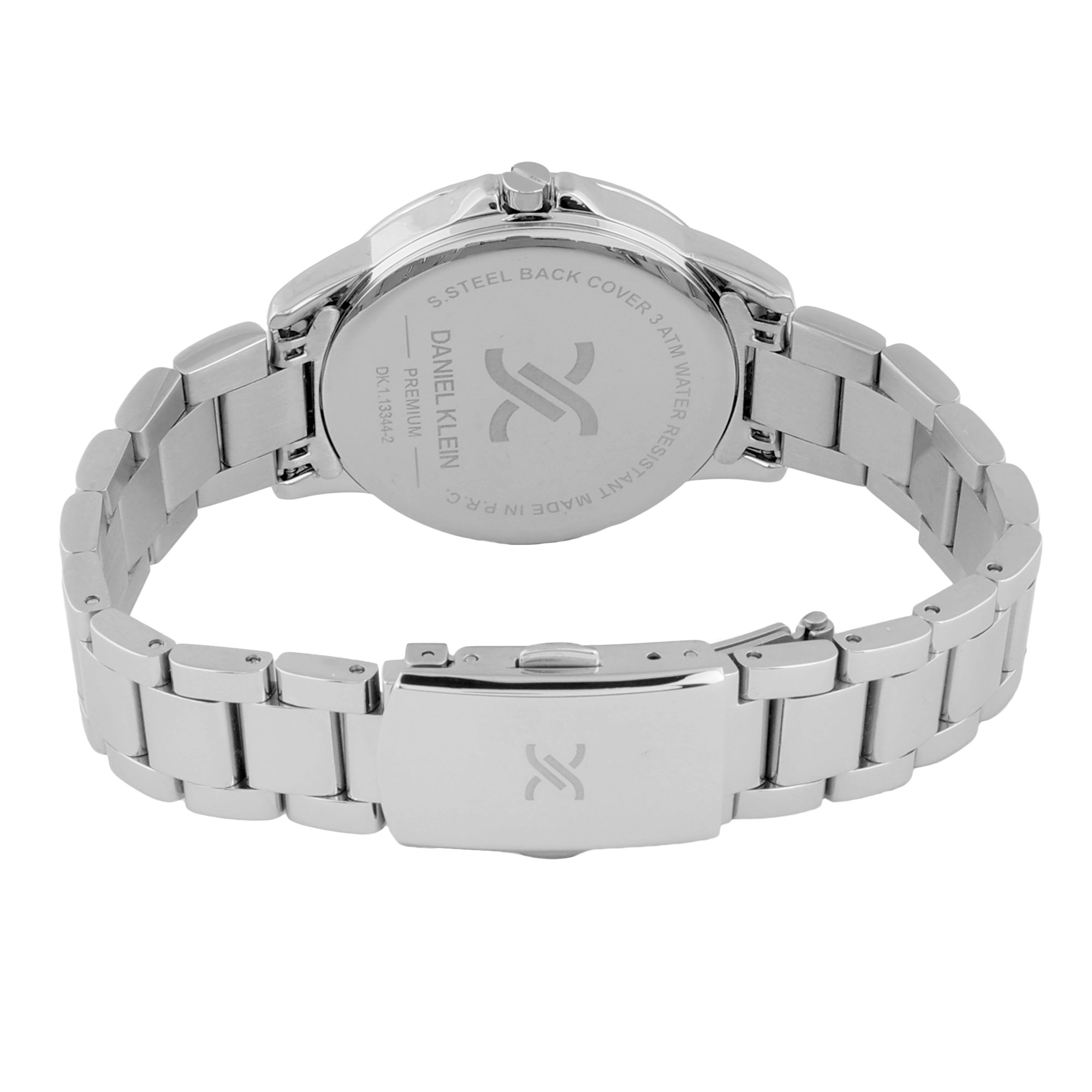 Daniel Klein Premium Women Light Pink - Sunray Dial With Real Index Watch