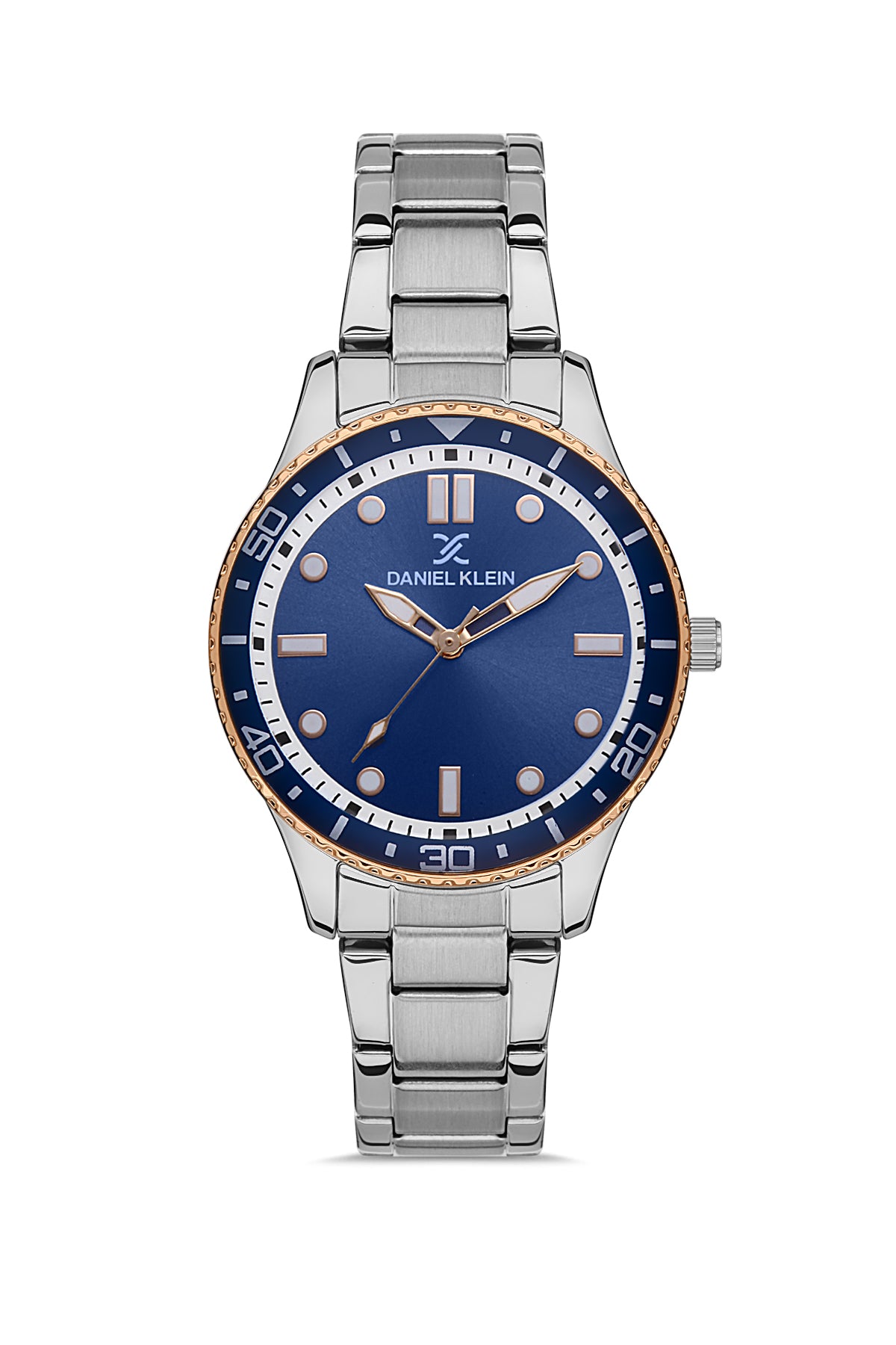 Daniel Klein Premium Women Dark Blue - Matt Dial With Real Index Watch