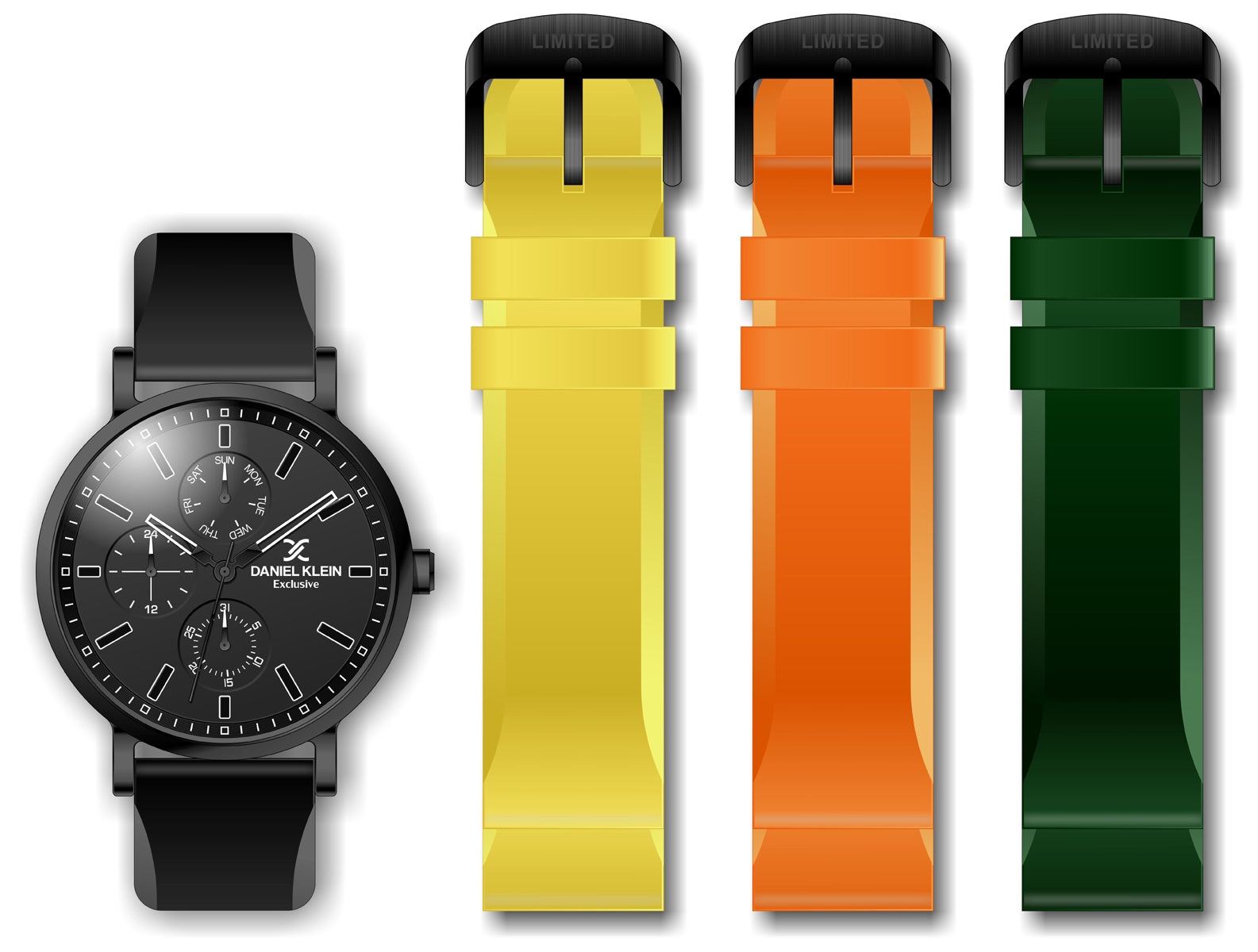 Black Dial Elite Collection Men&