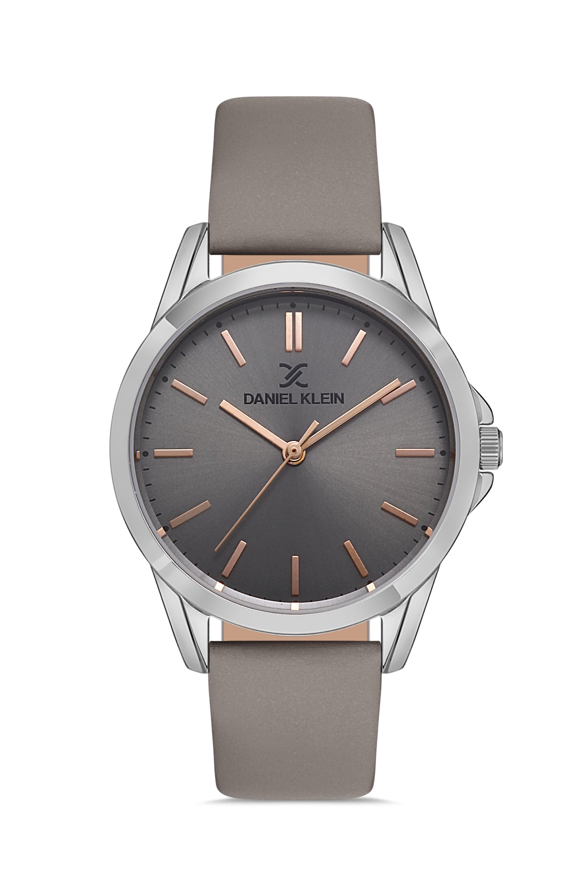 Daniel Klein Premium Women Grey - Sunray Brush Dial With Real Index Watch