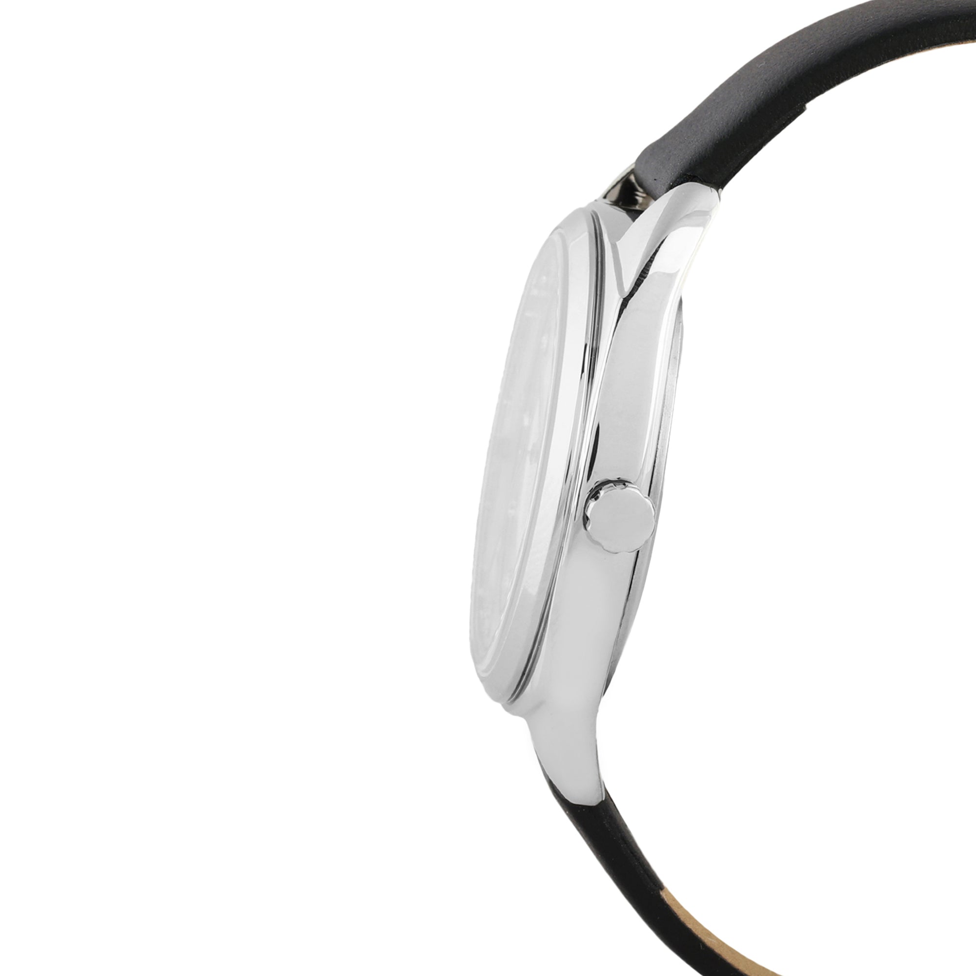 Daniel Klein Premium Women Silver - Sunray/Emboss Dial With Stone Watch