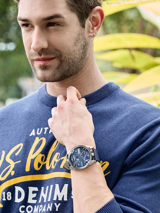Daniel Klein Premium Men Blue Dial Watch