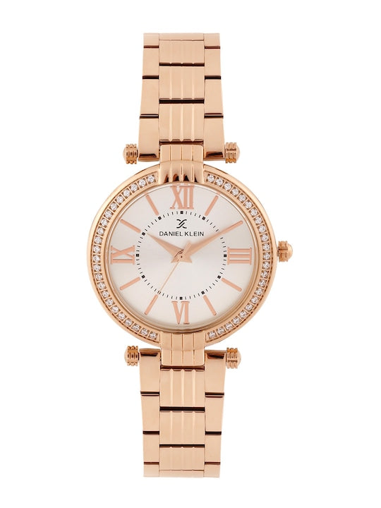 Daniel Klein Premium Women Silver Dial Watch