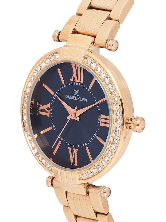 Daniel Klein Premium Women Blue Dial Watch