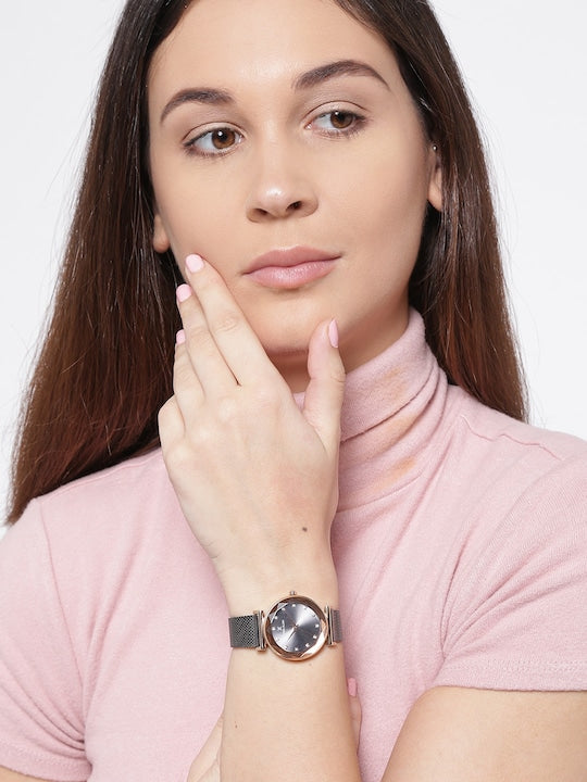 Daniel Klein Premium Women Brown Dial Watch