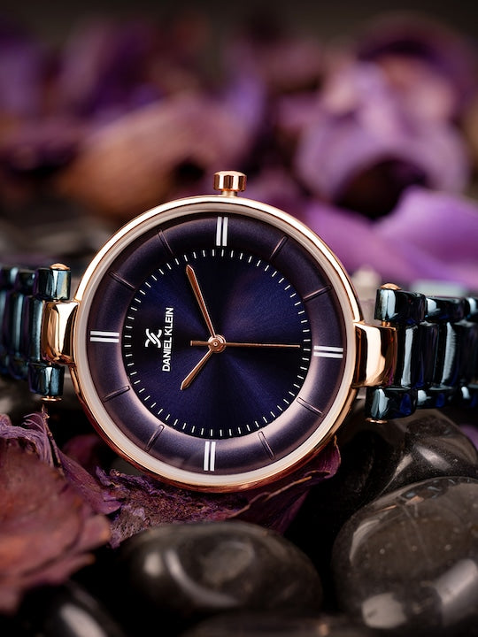 Daniel Klein Premium Women Blue Dial Watch
