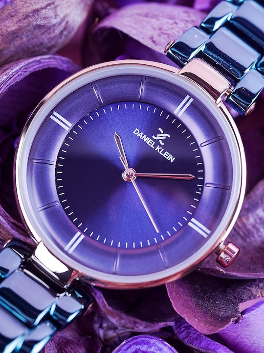 Daniel Klein Premium Women Blue Dial Watch