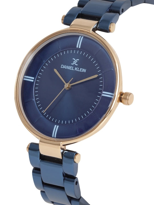 Daniel Klein Premium Women Blue Dial Watch