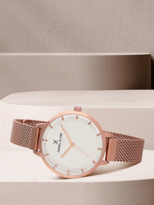 Daniel Klein Premium Women Silver Dial Watch