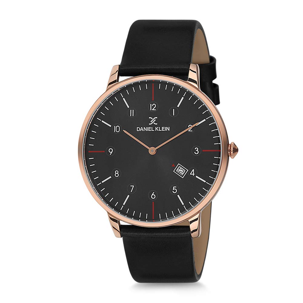 Daniel Klein Premium Men Gun Black Dial Watch