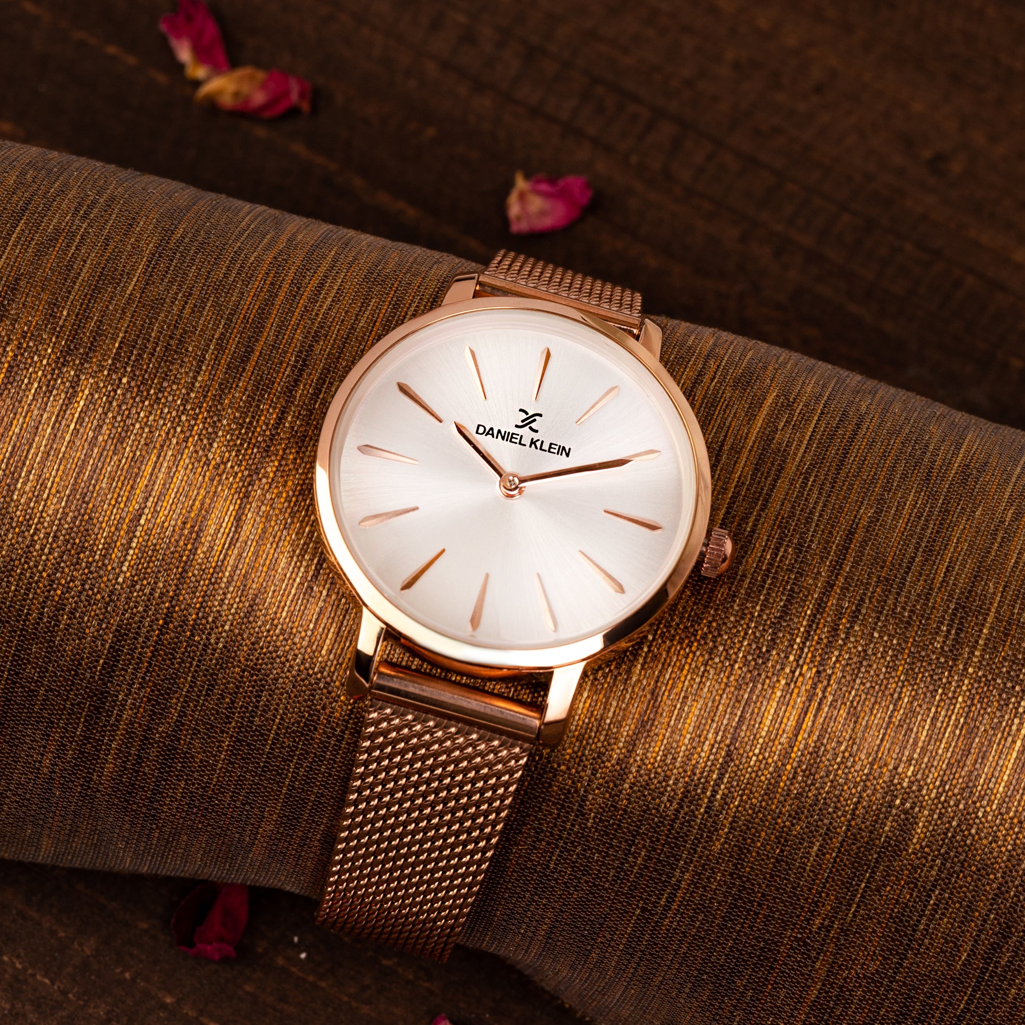 Daniel Klein Premium Women Silver Dial Watch