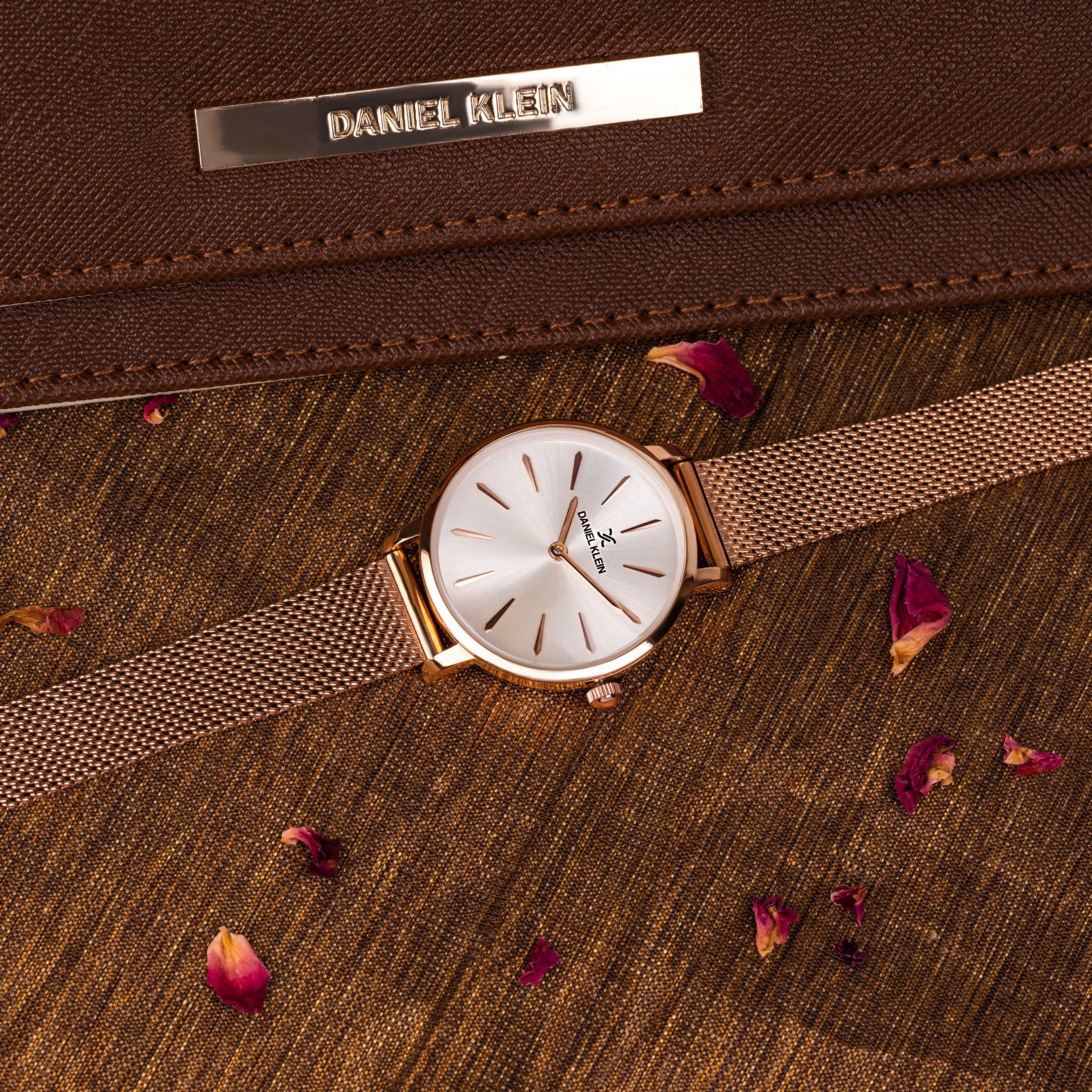 Daniel Klein Premium Women Silver Dial Watch