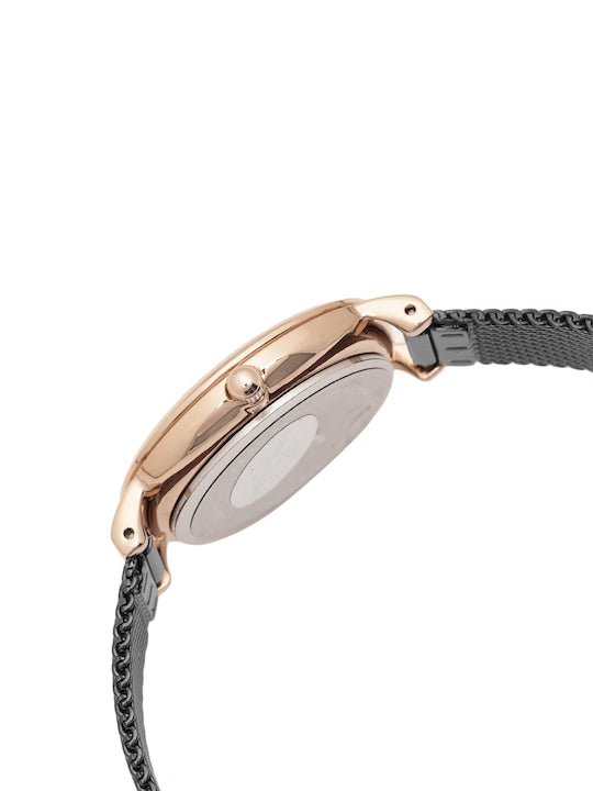 Daniel Klein Premium Women Gun Black Dial Watch