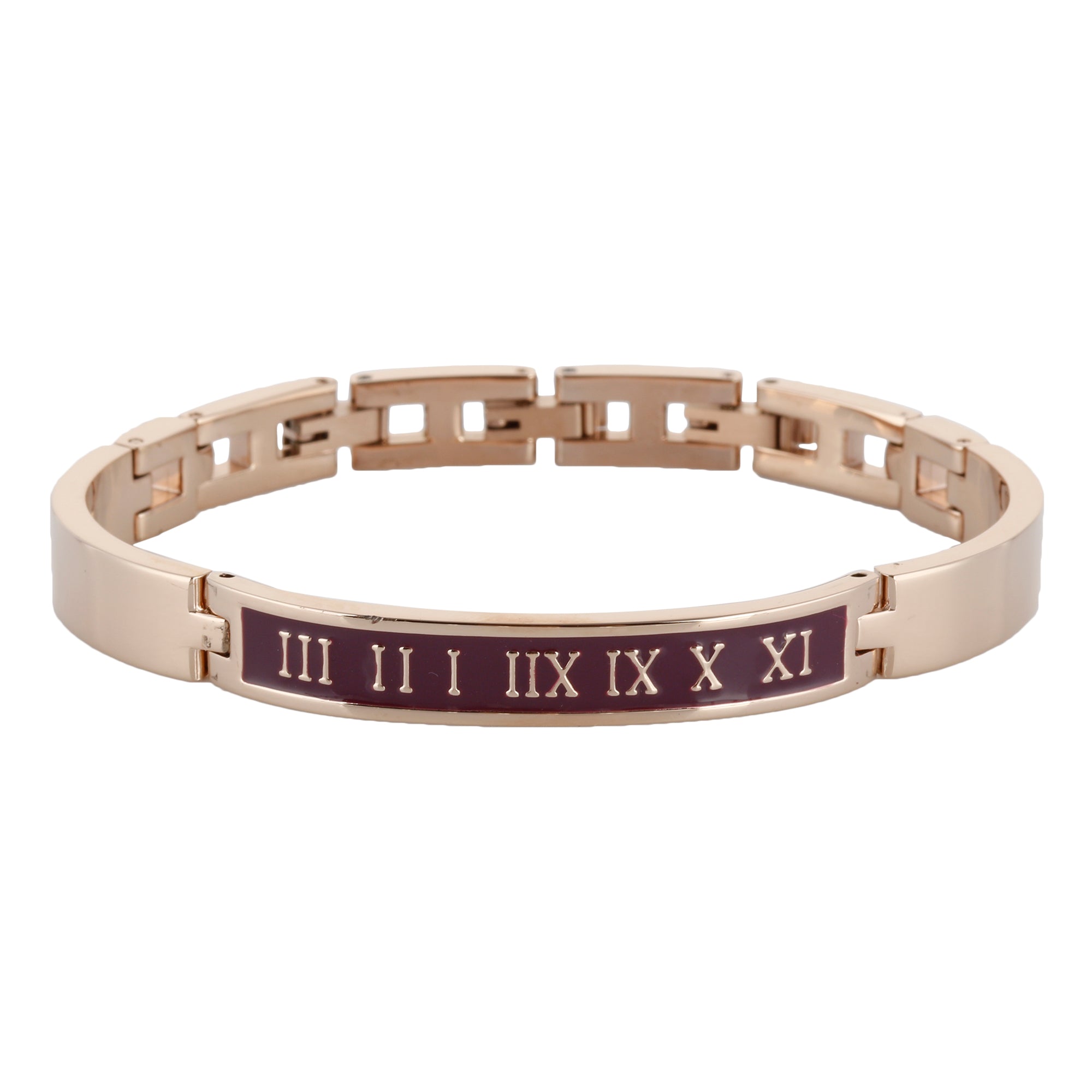 Daniel Klein Magenta Dial Gift Set Watch with Bracelet For Womens (Pack of 3)