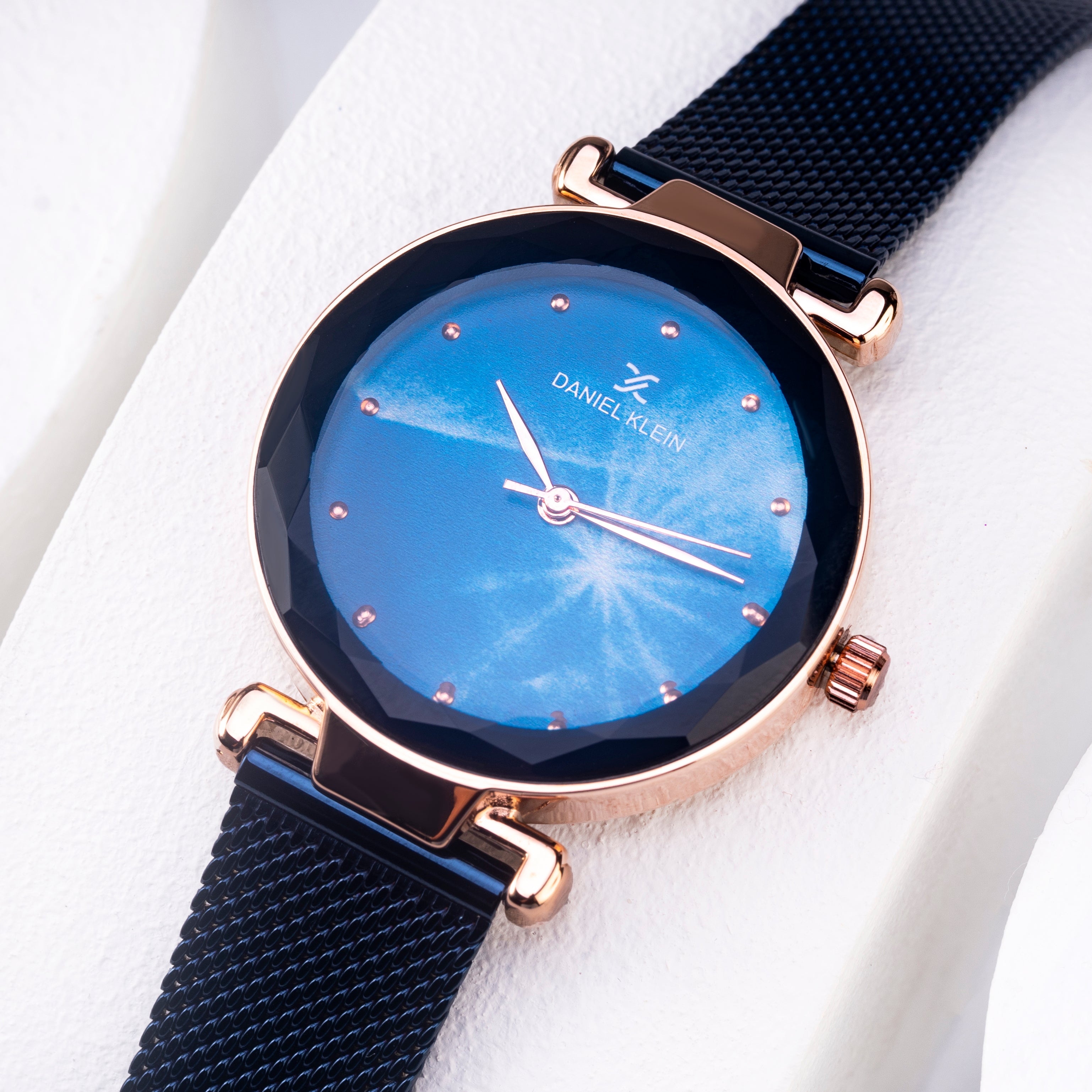 Daniel Klein Premium Women Blue Dial Watch