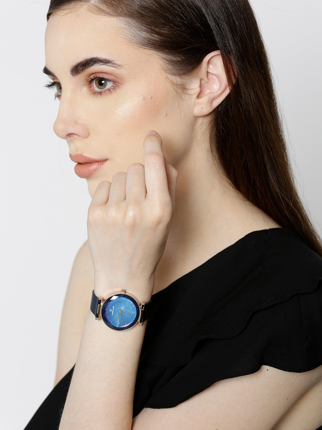 Daniel Klein Premium Women Blue Dial Watch
