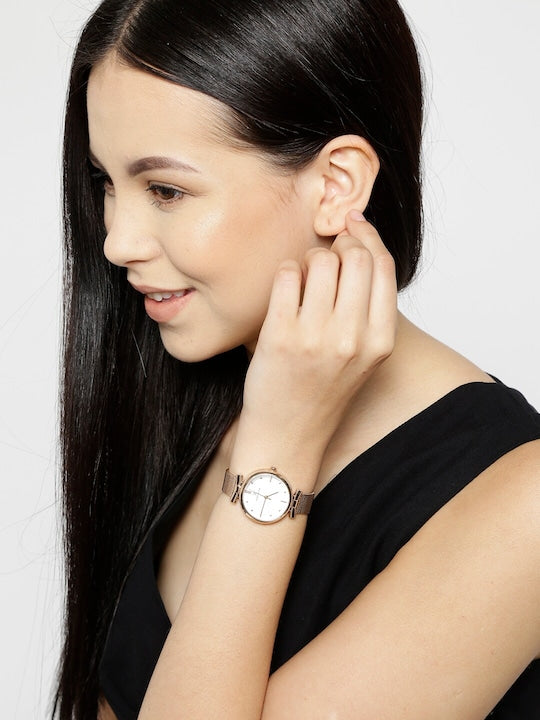 Daniel Klein Premium Women Silver Dial Watch