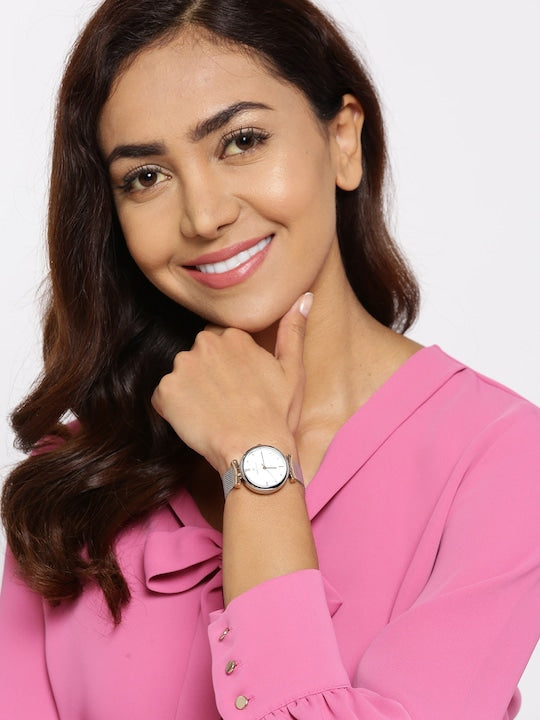 Daniel Klein Premium Women Silver Dial Watch