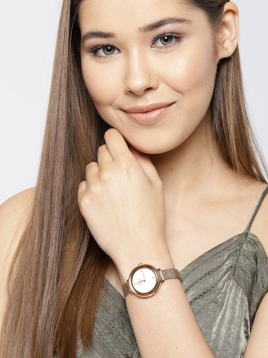 Daniel Klein Premium Women Silver Dial Watch