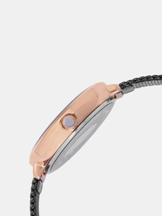 Daniel Klein Premium Women Black Dial Watch