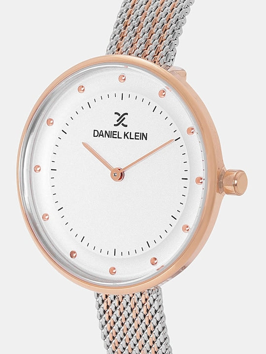 Daniel Klein Premium Women Silver Dial Watch
