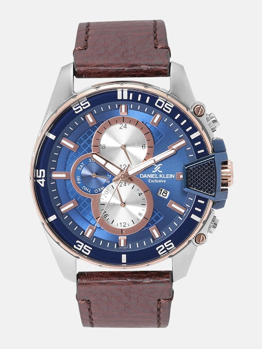 Daniel Klein Exclusive Men Blue Dial Watch