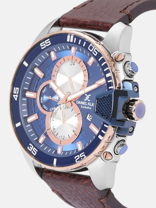 Daniel Klein Exclusive Men Blue Dial Watch