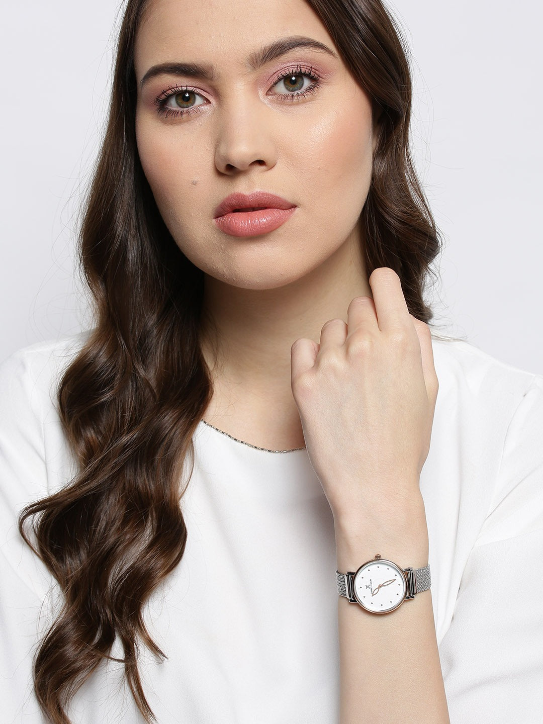 Daniel Klein Premium Women White Dial Watch