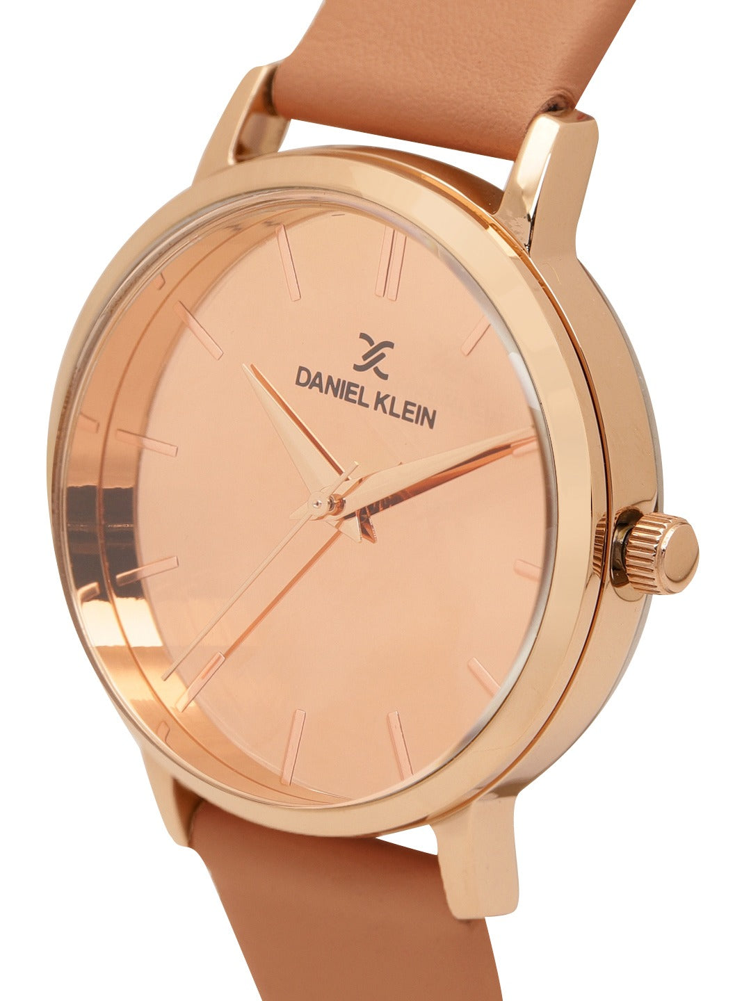 Daniel Klein Premium Women Rose Gold Dial Watch